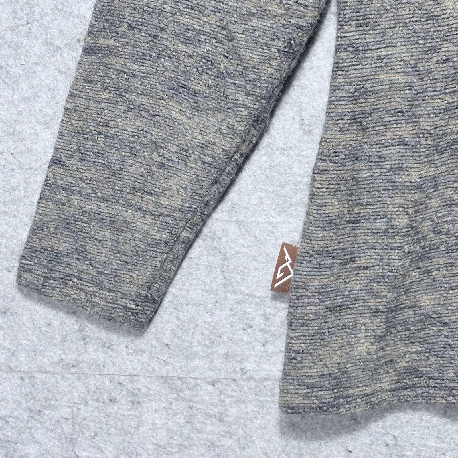 Appalachian Gear Co Alpaca Tencel Hoodie Women's L Gray Usa Lightweight — image 3 of 8